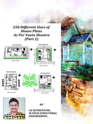 cover image of 250 Different Sizes of House Plans As Per Vastu Shastra (Part-2)